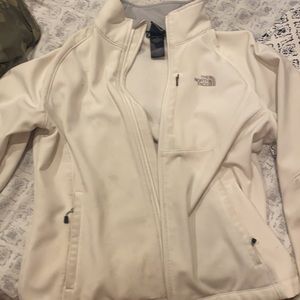 White North Face Coat